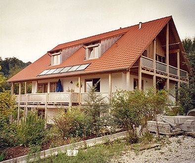 Holzhaus mit Ihrem Schreiner
